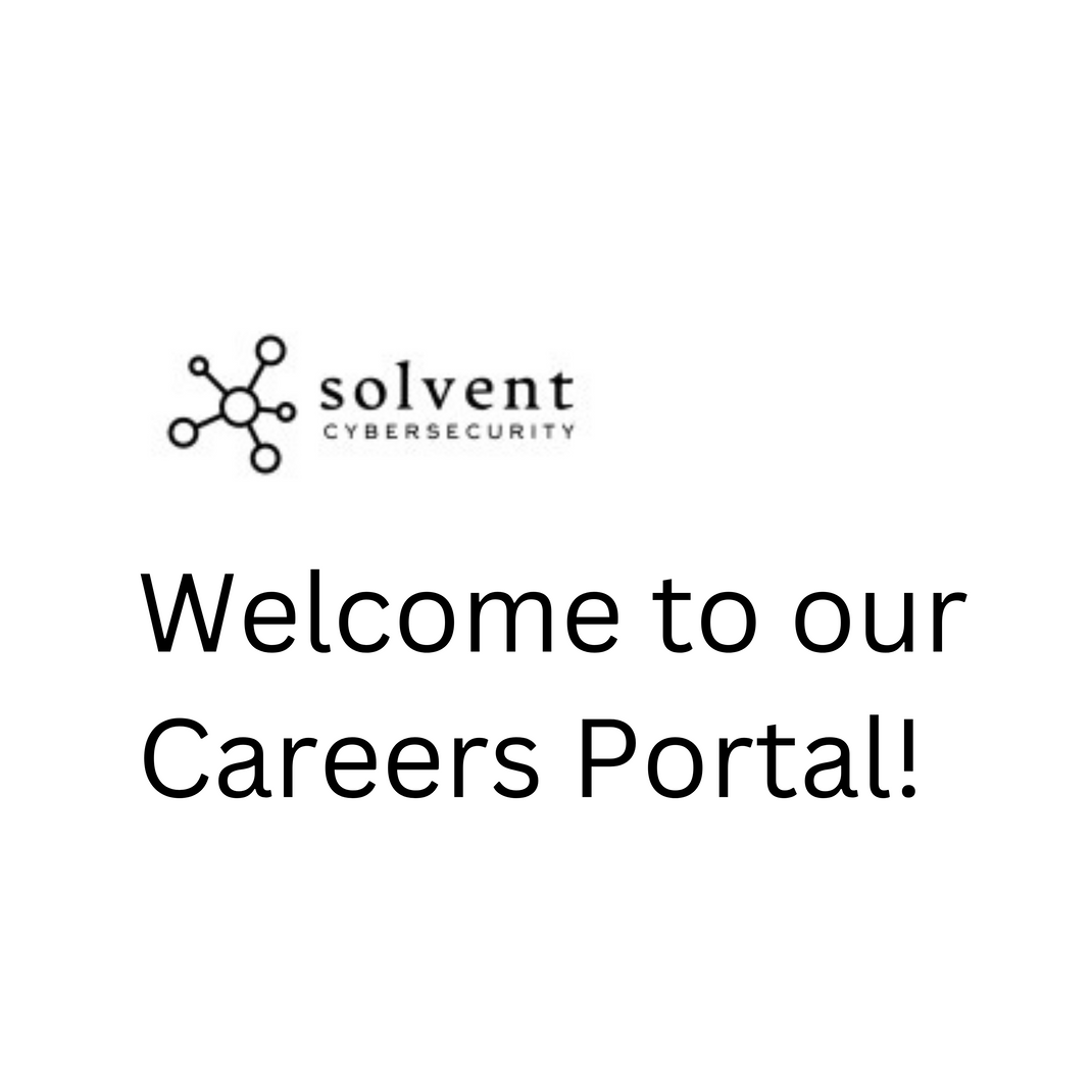 Careers Solvent CyberSecurity